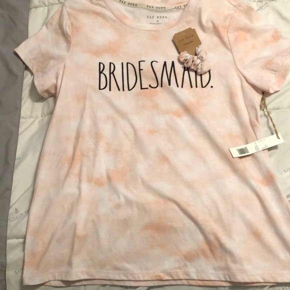 Rae Dunn bridesmaid tshirt size medium - Picture 1 of 5